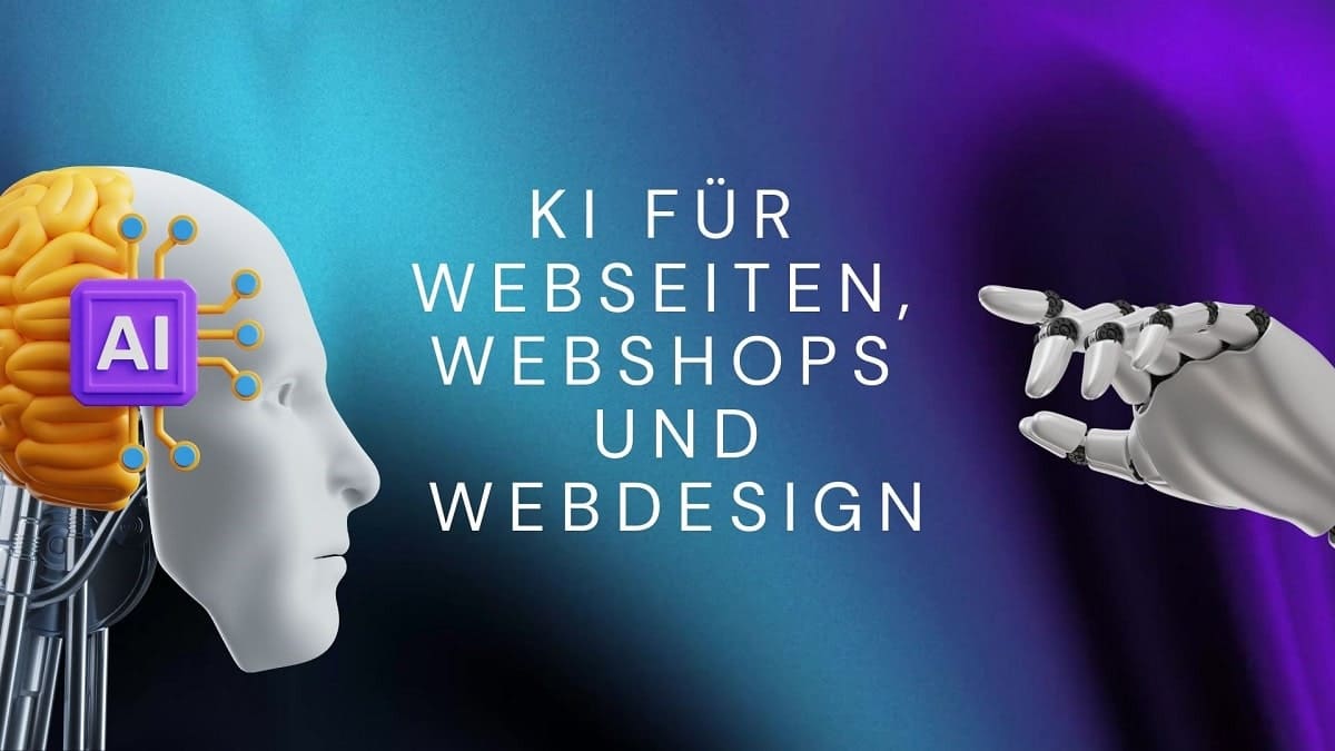 KI für Webseiten Webshops Webdesign